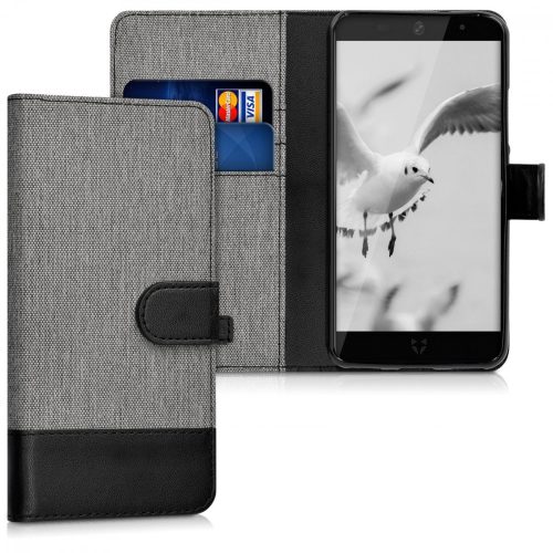 Husa Wileyfox Swift 2, Textil, Gri, 41644.01