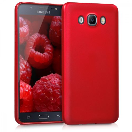 Husa Samsung Galaxy J7 (2016), Silicon, Rosu, 41677.36