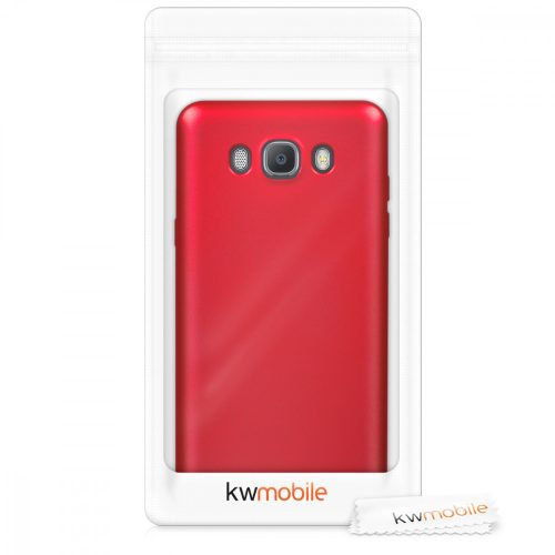 Husa Samsung Galaxy J7 (2016), Silicon, Rosu, 41677.36