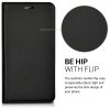 Husa Blackview P2, Piele ecologica, Negru, 41651.01
