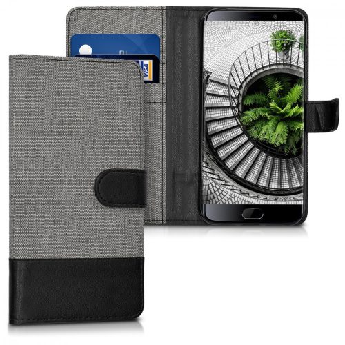 Husa Elephone S7, Textil, Gri, 41672.22