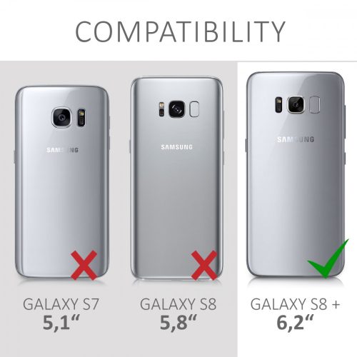 Husa Samsung Galaxy S8 Plus, Policarbonat, Rosu, 41801.36