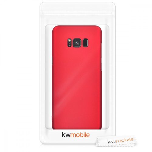 Husa Samsung Galaxy S8 Plus, Policarbonat, Rosu, 41801.36