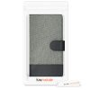 Husa BQ Aquaris X / Aquaris X Pro, Textil, Gri, 41833.01