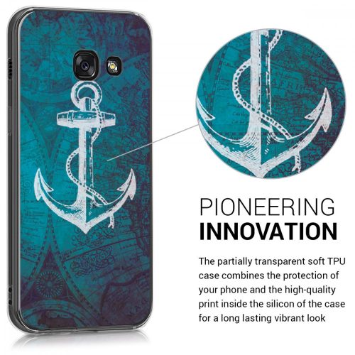 Husa Samsung Galaxy A3 (2017), Silicon, Multicolor, 40691.16