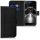 Husa Samsung Galaxy J3 (2017), Piele ecologica, Negru, 42156.01