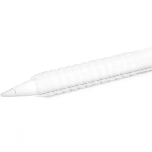 Husa de protectie pentru Apple Pencil (1. Gen), Kwmobile, Alb, Silicon, 42271.02