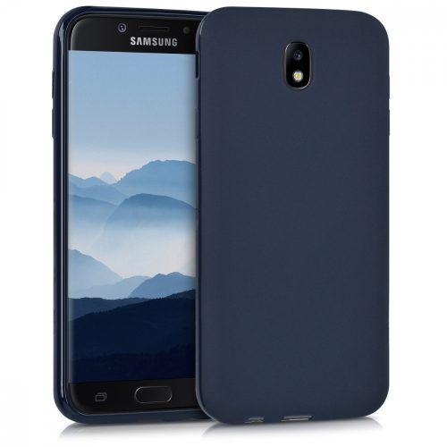 Husa Samsung Galaxy J7 (2017), Silicon, Albastru, 42287.53