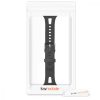 Curea pentru Garmin Forerunner 10/Forerunner 15, Kwmobile, Negru, Silicon, 42264.01