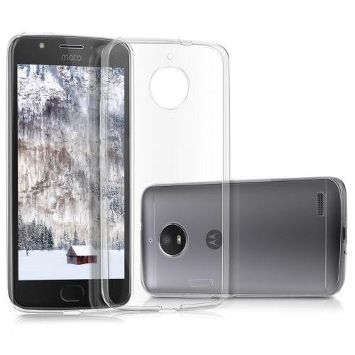 Husa Motorola Moto E4, Silicon, Transparent, 42350.03