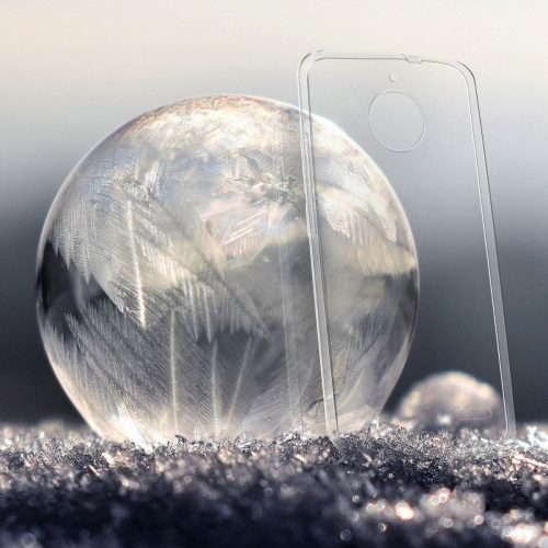 Husa Motorola Moto E4, Silicon, Transparent, 42350.03