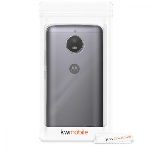 Husa Motorola Moto E4, Silicon, Transparent, 42350.03