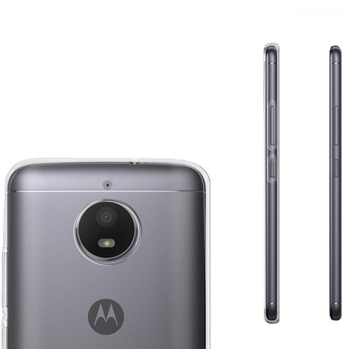 Husa Motorola Moto E4, Silicon, Transparent, 42350.03