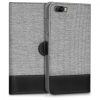 Husa Blackview A9 Pro, Textil, Gri, 42340.01