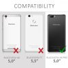 Husa Blackview A9 Pro, Textil, Gri, 42340.01