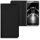 Husa Blackview A9 Pro, Piele ecologica, Negru, 42339.01
