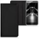 Husa Blackview A9 Pro, Piele ecologica, Negru, 42339.01