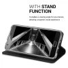Husa Blackview A9 Pro, Piele ecologica, Negru, 42339.01