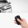 Husa Cheie Auto pentru Opel / Vauxhall - 2 Butoane, kwmobile, Silicon, Negru / Alb, 42377.01