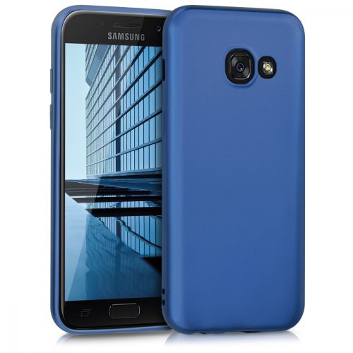 Husa Samsung Galaxy A3 (2017), Silicon, Albastru, 41338.64