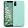 Husa Apple iPhone X / iPhone XS, Silicon, Verde, 42495.71