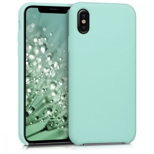 Husa Apple iPhone X / iPhone XS, Silicon, Verde, 42495.71