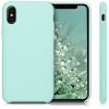 Husa Apple iPhone X / iPhone XS, Silicon, Verde, 42495.71