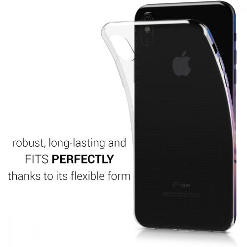 Husa Apple iPhone X / iPhone XS, Silicon, Transparent, 42500.03