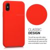 Husa Apple iPhone X / iPhone XS, Silicon, Rosu, 42495.09