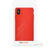 Husa Apple iPhone X / iPhone XS, Silicon, Rosu, 42495.09