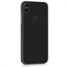 Husa Apple iPhone X/iPhone XS, Plastic, Negru, 42506.01