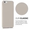 Husa Apple iPhone 6 / iPhone 6s, Silicon, Bej, 35176.11