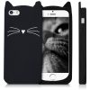 Husa Apple iPhone 5 / iPhone 5s / iPhone SE, Silicon, Negru, 42633.01