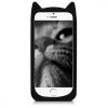 Husa Apple iPhone 5 / iPhone 5s / iPhone SE, Silicon, Negru, 42633.01