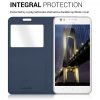 Husa HTC Desire 10 Lifestyle, Piele ecologica, Albastru, 39779.17