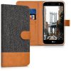 Husa LG X Power 2, Textil, Maro, 41196.02