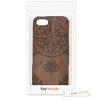 Husa Apple iPhone 5 / iPhone 5s / iPhone SE, Lemn, Maro, 29912.09