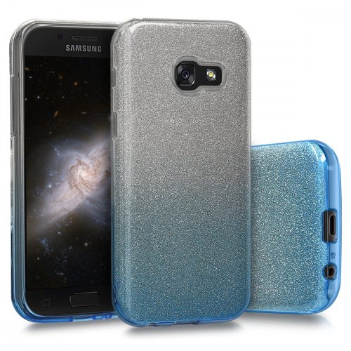 Husa Samsung Galaxy A3 (2017), Silicon, Albastru, 42736.01