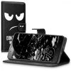 Husa Blackview P2, Piele ecologica, Negru, 42830.01