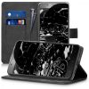 Husa Blackview P2, Piele ecologica, Negru, 42830.01