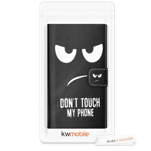 Husa Blackview P2, Piele ecologica, Negru, 42830.01