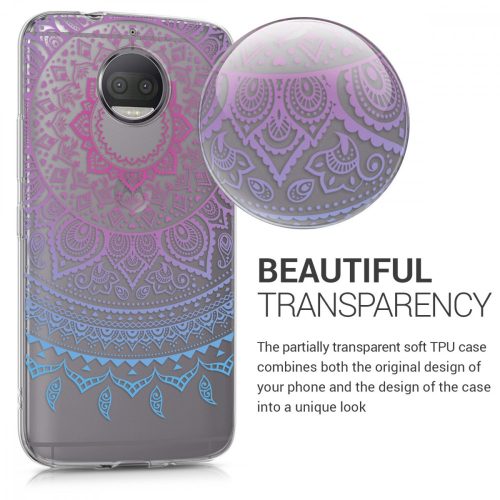 Husa Motorola Moto G5S Plus, Silicon, Multicolor, 42821.01