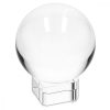Glob de sticla cu sport Navaris pentru fotografii/ decor, 80 mm, 42864