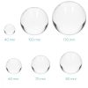 Glob de sticla cu sport Navaris pentru fotografii/ decor, 80 mm, 42864