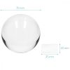 Glob de sticla cu sport Navaris pentru fotografii/ decor, 70 mm, 42863