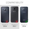 Husa Samsung Galaxy J3 (2017), Silicon, Albastru, 42417.64