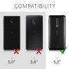 Folie de protectie pentru Nokia 5, kalibri, Fata, Negru, 42886.01