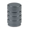 Set 5 Capace pentru valva , Kwmobile, Gri, Metal, 41665.73