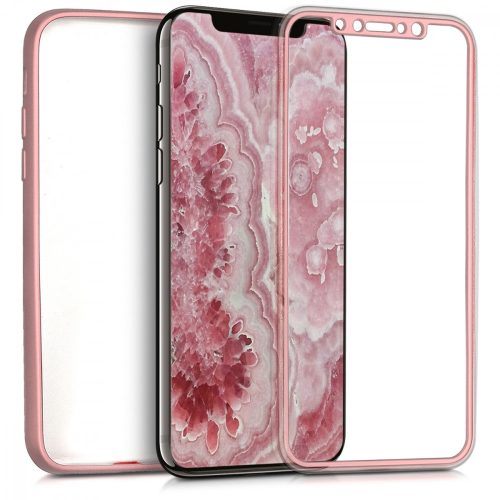 Husa Apple iPhone X / iPhone XS, Silicon, Roz, 42999.31