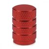 Set 5 Capace pentru valva , Kwmobile, Rosu, Metal, 41665.09